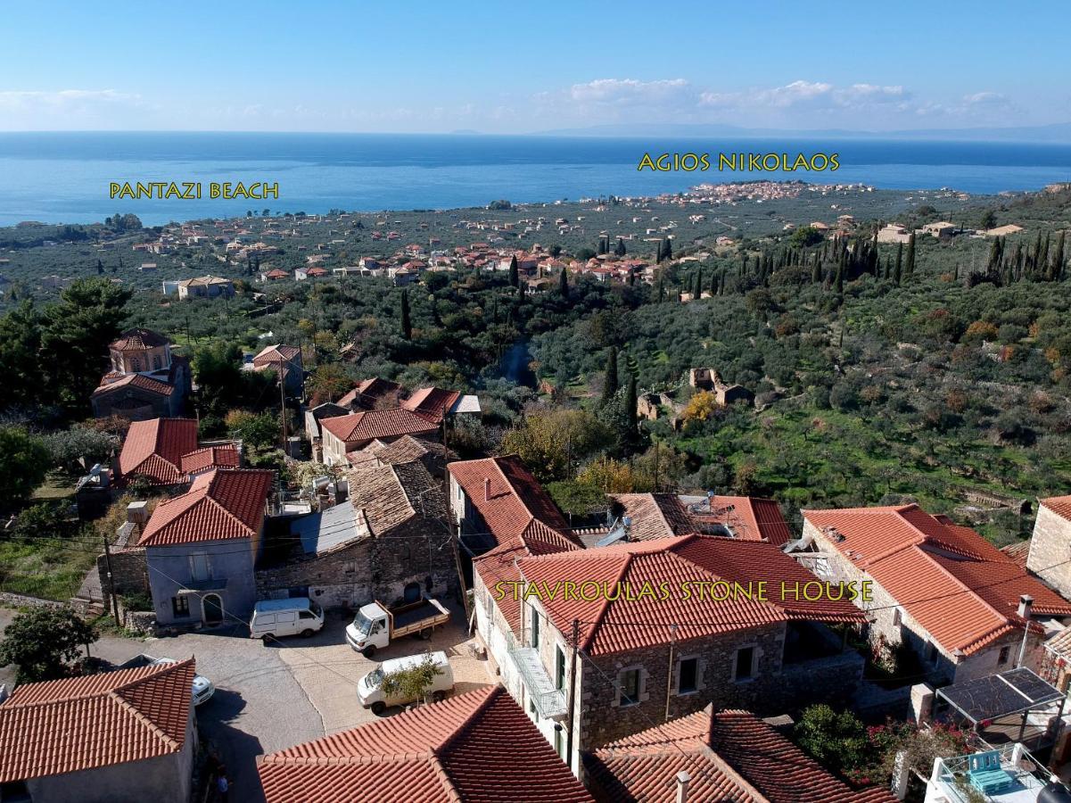 Stavroulas Stone House In Rigklia, Messinia Ρίγκλια Εξωτερικό φωτογραφία