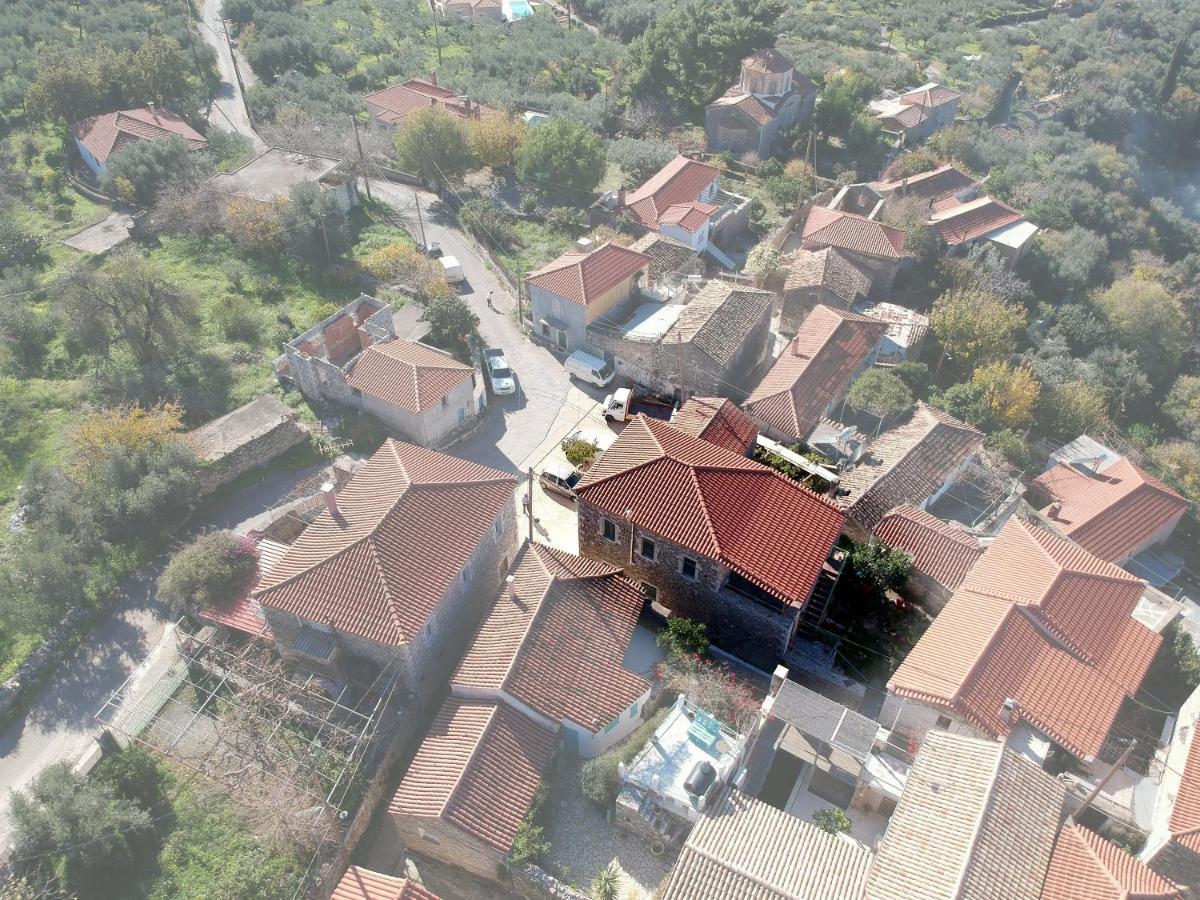 Stavroulas Stone House In Rigklia, Messinia Ρίγκλια Εξωτερικό φωτογραφία